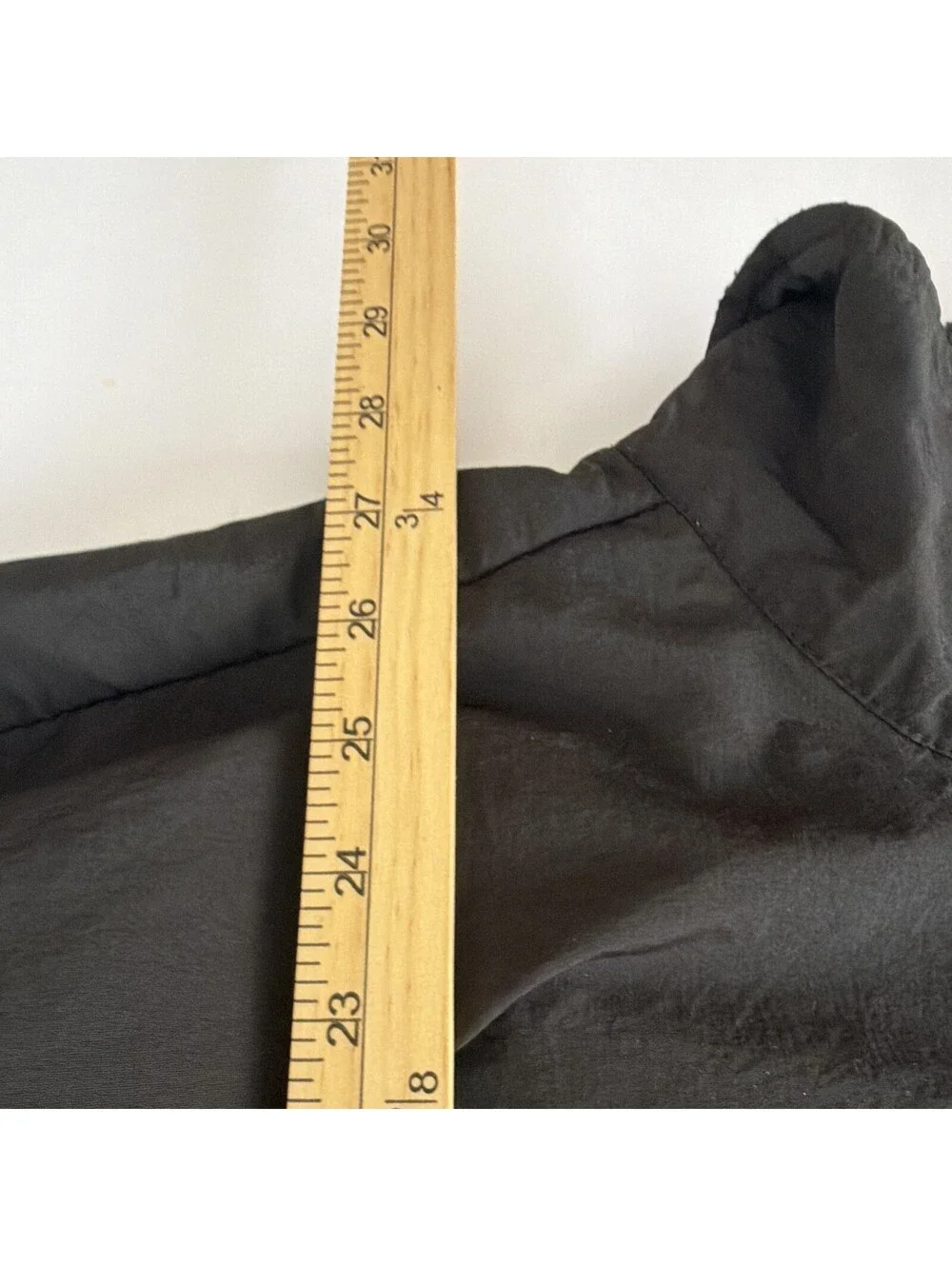 The North Face Men’s Black Solid Full Zip Stand-Up Collar Logo Jacket Size XL